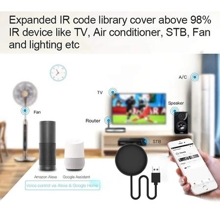 Sremote Tuya Smart WiFi Universal IR Remote Control Works with Google Alexa Google Home