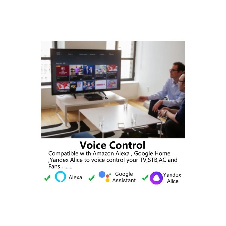 Sremote Tuya Smart WiFi Universal IR Remote Control Works with Google Alexa Google Home