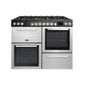 T100MCDFRCSS Tesla 100cm Dual Fuel Range Cooker - Stainless Steel