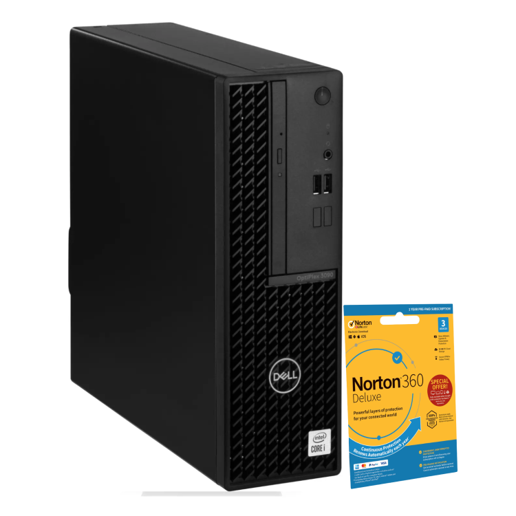Refurbished Dell 3090 Intel Core i5 10th gen 16GB RAM 256GB SSD Windows 11 Pro SFF Desktop