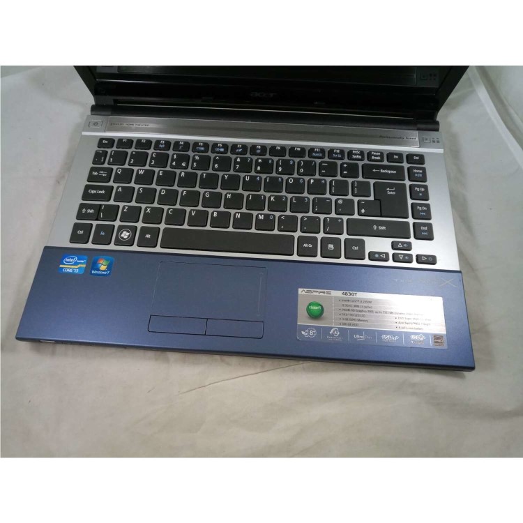 Refurbished ACER ASPIRE 4830T CORE I3 3GB 500GB 14 Inch Windows 10 Laptop