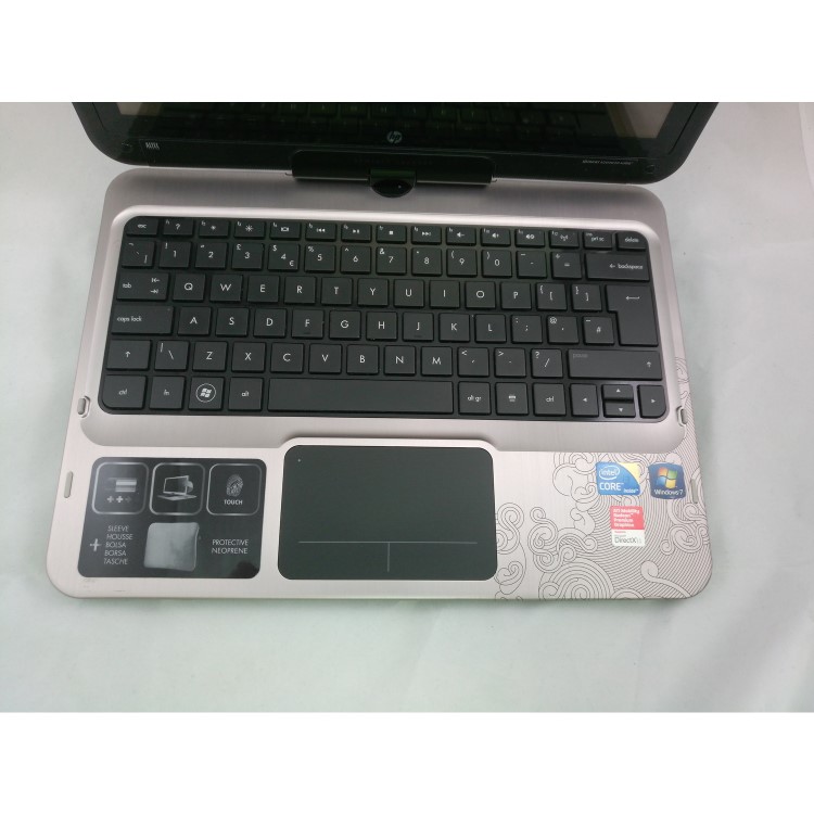 Refurbished Hewlett Packard TM2-2190 INTEL CORE I3 1ST GEN 3GB 320GB 12 Inch Windows 10 Laptop