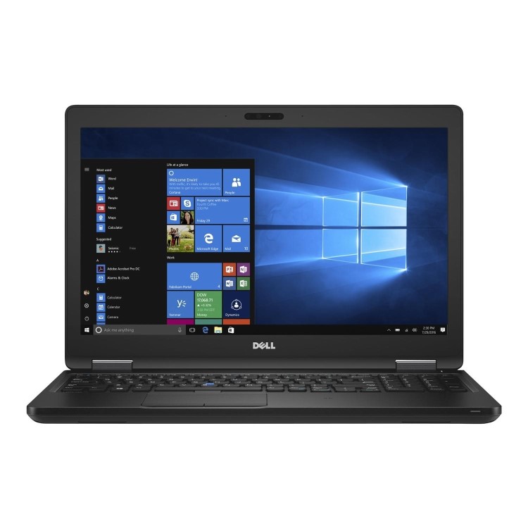 Refurbished Dell Latitude 5580 Core i5 7th gen 16GB 256GB 15.6 Inch Windows 10 Professional Laptop