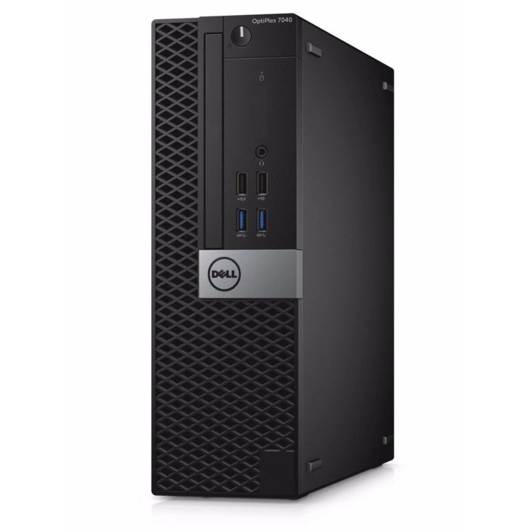Refurbished Dell Optiplex 7040 SFF Core i7-6700 16GB 256GB Windows 10 Professional Desktop