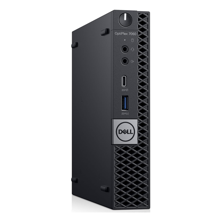 Refurbished Dell OptiPlex 7060 Mini Core i7 8th gen 16GB 256GB SSD Windows 11 Pro Desktop