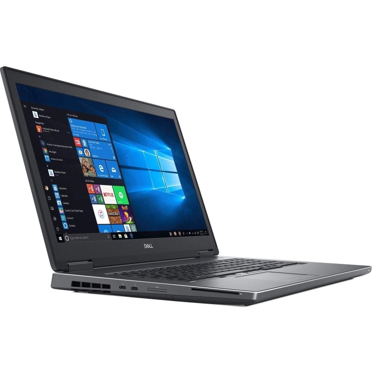 Refurbished Dell Precision 7730 Core i7 8th gen 64GB 512GB Quadro P3200 17.3 Inch Windows 11 Professional Laptop