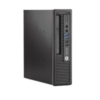 Refurbished HP EliteDesk 800 G1 Core i5 4th Gen 8GB 256GB Windows 10 Professional Ultra Small Desktop
