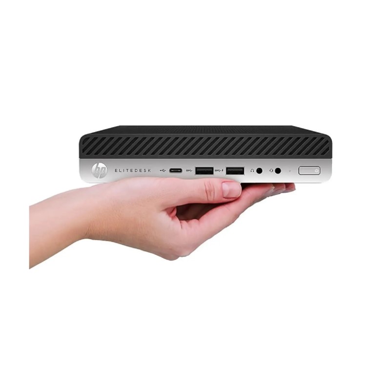 Refurbished HP EliteDesk 800 G4 Core i5 8th gen 8GB 256GB Windows 11 Professional Mini Desktop