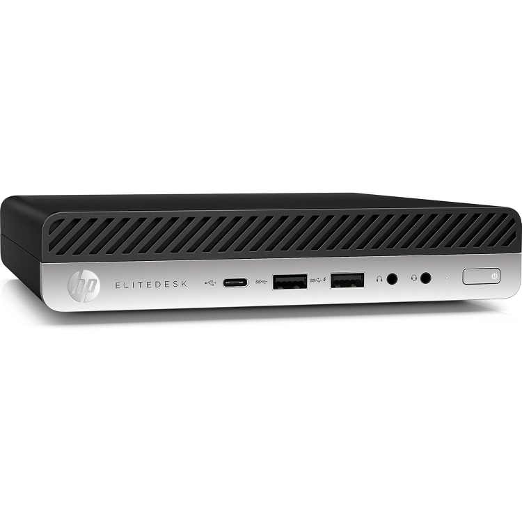 Refurbished HP EliteDesk 800 G4 Core i7 8th gen 16GB 256GB Windows 11 Professional Mini PC
