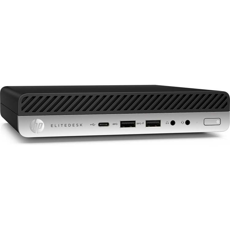 Refurbished HP EliteDesk 800 G5 Core i7 9th gen 16GB 256GB Windows 11 Professional Mini Desktop
