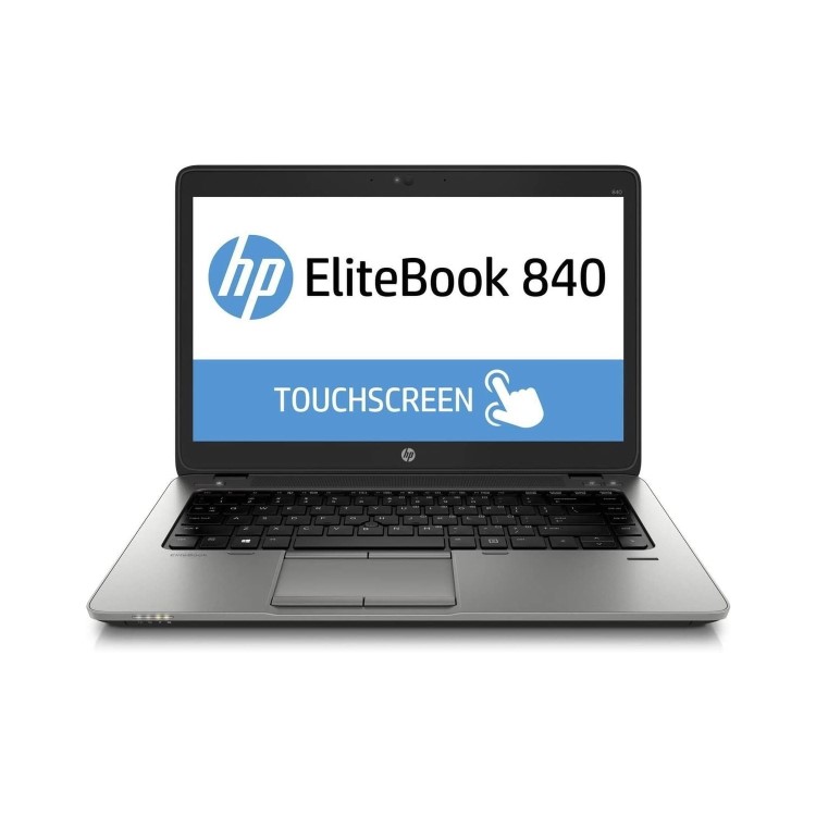Refurbished HP EliteBook 840 G3 Ultrabook Core i5 6th gen 8GB 256GB 14 Inch Touchscreen Windows 10 Professional Laptop