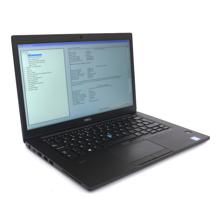 Refurbished Dell Latitude E7480 Core i5 6th Gen 8GB 256GB 14 Inch Windows 10 Professional Laptop