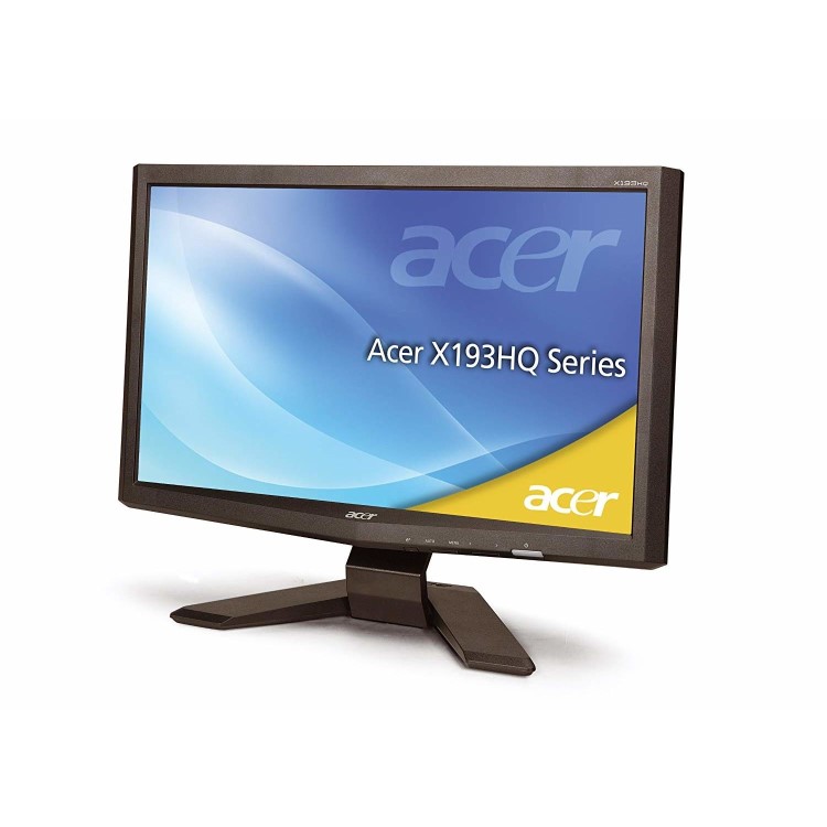 Refurbished Acer X193HQ 19 inch LCD TFT Widescreen Monitor