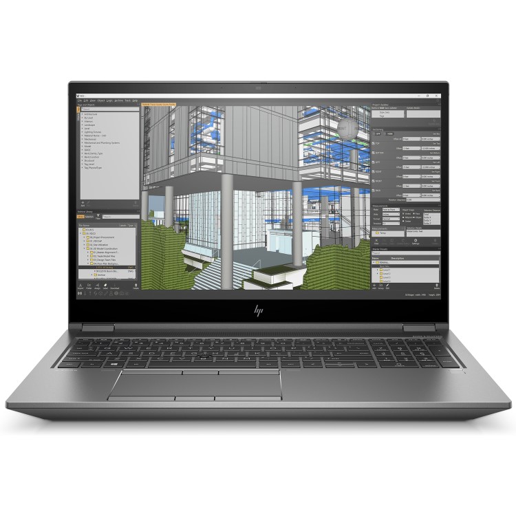 Refurbished HP ZBook Fury 15 G7 Core i7 10th gen 32GB RAM 512GB SSD Quadro T1000 15.6 Inch Windows 11 Pro Laptop