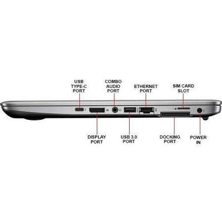 Refurbished HP EliteBook 840 G3 Ultrabook Core i5 6th gen 8GB 256GB 14 Inch Touchscreen Windows 10 Professional Laptop