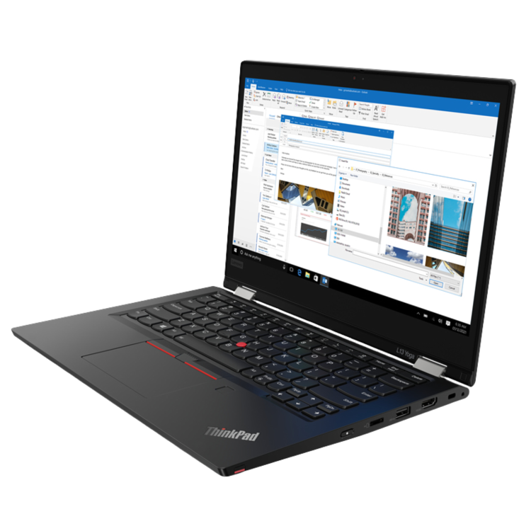 Refurbished Lenovo ThinkPad L13 Yoga G2 Core i5 11th gen 16GB RAM 256GB SSD 13.3 Inch Windows 11 Pro Laptop