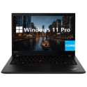 T1/T14G2I516GB256GBW10P Refurbished Lenovo ThinkPad T14 G2 Intel Core i5 11th gen 16GB RAM 256GB SSD 14 Inch Windows 11 Pro Laptop