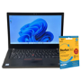 Refurbished Lenovo ThinkPad T480s Intel Core i5 8th gen 8GB RAM 256GB SSD 14 Inch Windows 11 Pro Laptop