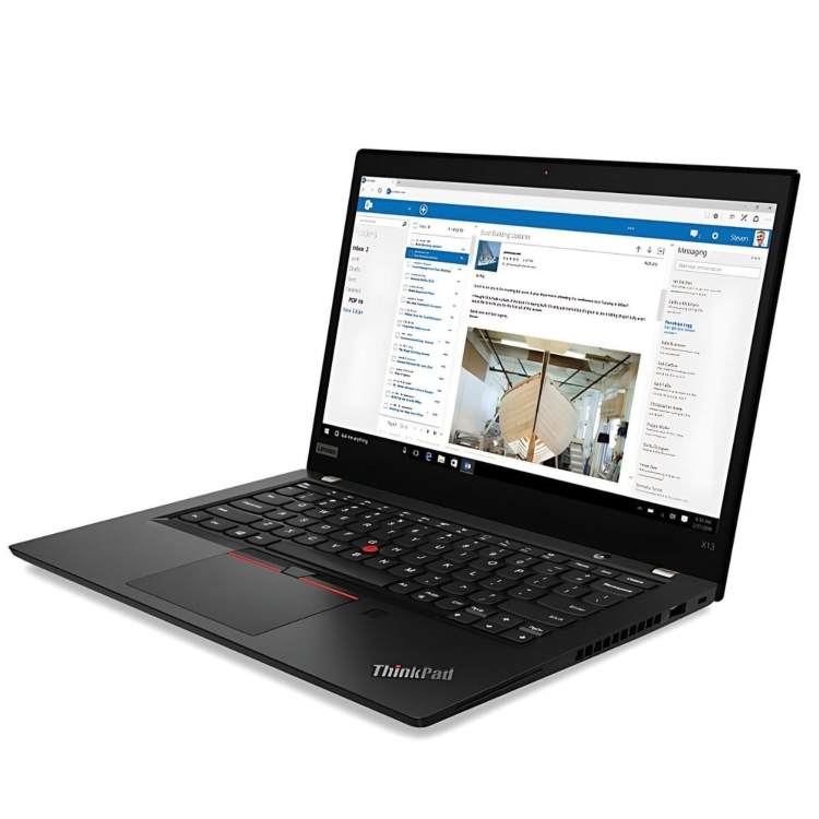 Refurbished Lenovo ThinkPad X13 AMD Ryzen 5 8GB RAM 256GB SSD 13.3 Inch Touchscreen Windows 11 Pro Laptop
