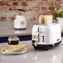 Tower T20016W 2 Slice Toaster - Rose Gold And White