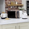 Tower T20016W 2 Slice Toaster - Rose Gold And White