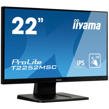 Iiyama ProLite T2252MSC-B1 22" IPS Multi-Touch Touchscreen Monitor