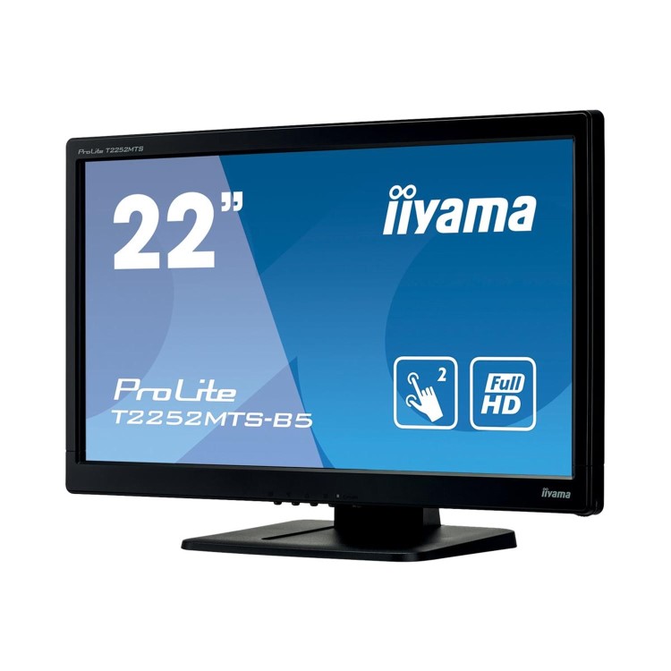 GRADE A1 - Iiyama 22" ProLite T2252MTS-B5 Full HD Touchscreen Monitor
