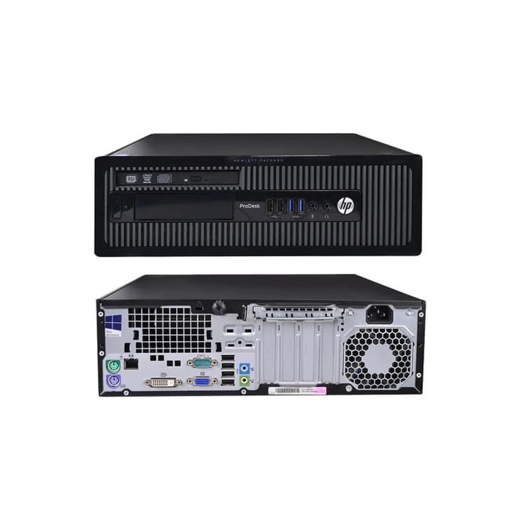 Refurbished HP ProDesk 400 G1 SFF Core i7 4th Gen 16GB 512GB Windows 10 Professional Desktop
