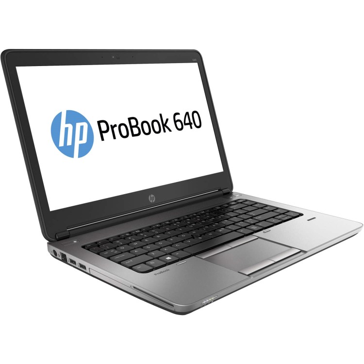 Refurbished HP ProBook 640 G1 Core i3 8GB 256GB 14 Inch Windows 10 Professional Laptop