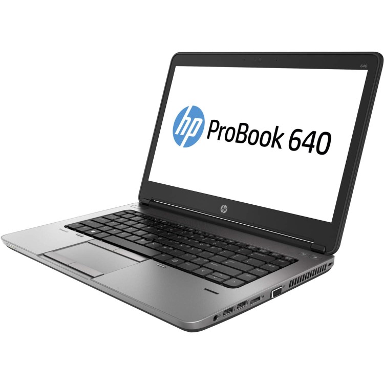 Refurbished HP ProBook 640 G1 Core i3 8GB 256GB 14 Inch Windows 10 Professional Laptop
