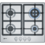 Neff N50 58cm 4 Burner Gas Hob - Stainless Steel