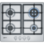 Neff 58cm 4 Burner Gas Hob - Stainless Steel