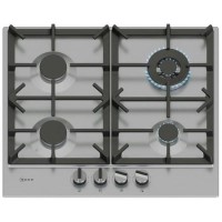 Neff N70 60cm 4 Burner Gas Hob - Stainless Steel Neff N70 60cm 4 Burner Gas Hob - Stainless Steel