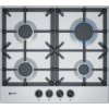 Neff N70 59cm 4 Burner Gas Hob - Stainless Steel