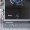 Neff T26DS59N0 N70 60cm 4 Burner Gas Hob - Stainless Steel