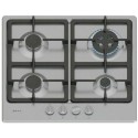 T26GKH8N0 Neff N50 60cm 4 Burner Gas Hob - Stainless Steel