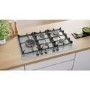 Neff N70 75cm 5 Burner Gas Hob - Stainless Steel