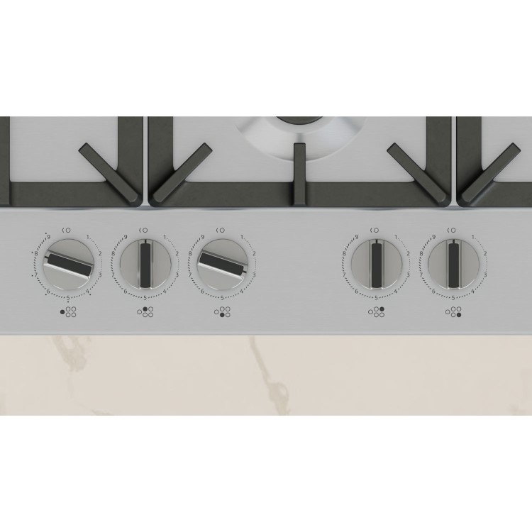 Neff N70 75cm 5 Burner Gas Hob - Stainless Steel