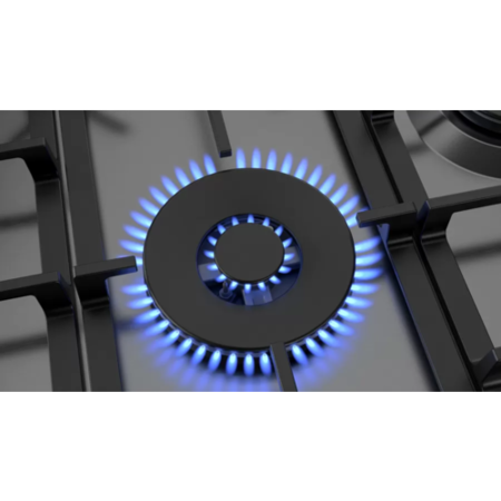 Neff N70 75cm 5 Burner Gas Hob - Black