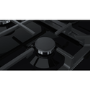 Refurbished Neff N70 T27DS59S0 75cm 5 Burner Gas Hob Black With Cast Iron Pan Stands