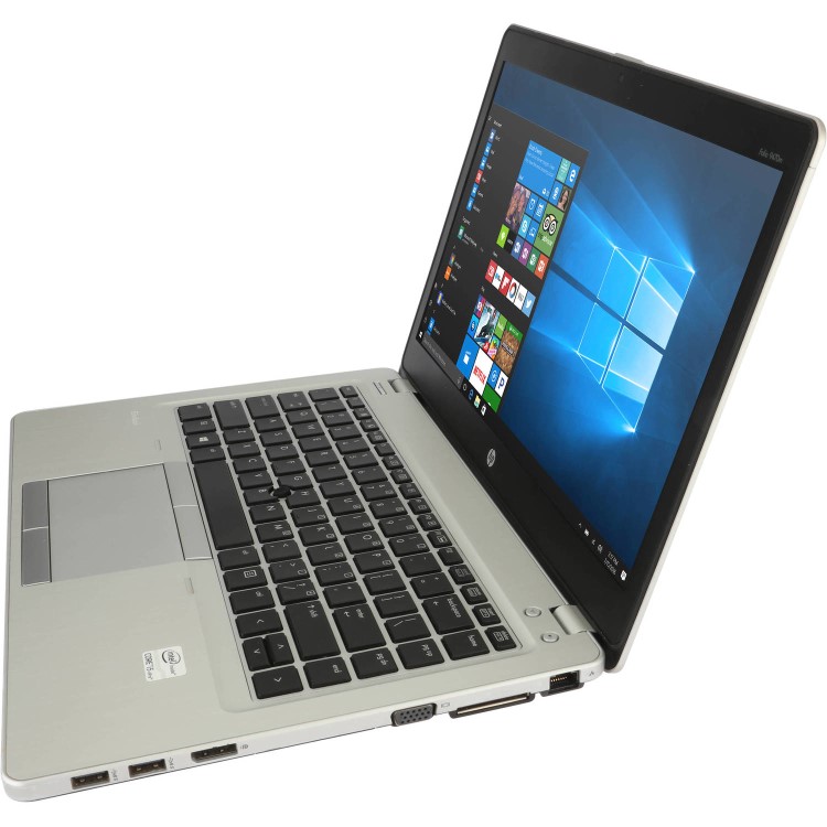 Refurbished HP Folio 9470M Core i5-3437U 8GB 256GB 14 Inch Windows 10 Professional Laptop