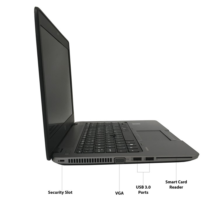 Refurbished HP EliteBook 840 G1 Ultrabook Core i5-4200U 8GB 180GB 14 Inch Windows 10 Professional Laptop