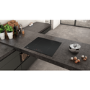 Refurbished Neff N70 T46FD53X2 60cm 4 Zone Induction Hob With TouchControl & CombiZone Black Glass