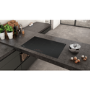 Refurbished Neff N70 T48PD23X2 80cm 5 Zone Induction Hob With TouchControl & CombiZone Black