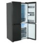Tesla 563 Litres Four Door American Fridge Freezer - Black