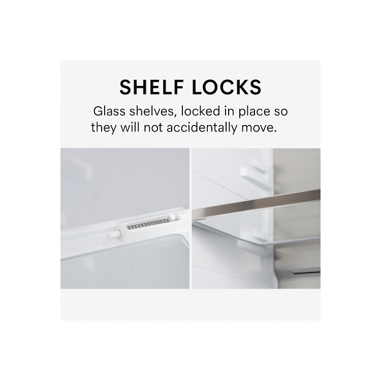 Tesla 563 Litres Four Door American Fridge Freezer - Inox