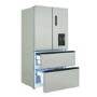 Tesla 539 Litres French Style American Fridge Freezer - Inox
