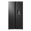 T582SBSB Tesla 582 Litre Side-By-Side American Fridge Freezer - Black