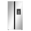 T582SBSX Tesla 582 Litres Side-By-Side American Fridge Freezer - Inox