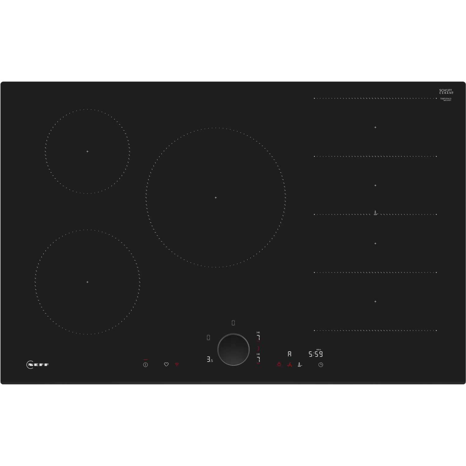 thumbnail image 2 of NEFF Oven Baking Rack - Chrome Oven Rail Accessory For Z11CR10X0 Series 2 of 4